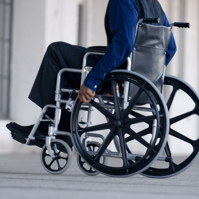 héritier handicapé